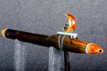Brazilian Rosewood Native American Flute, Minor, Mid A-4, #Q28B